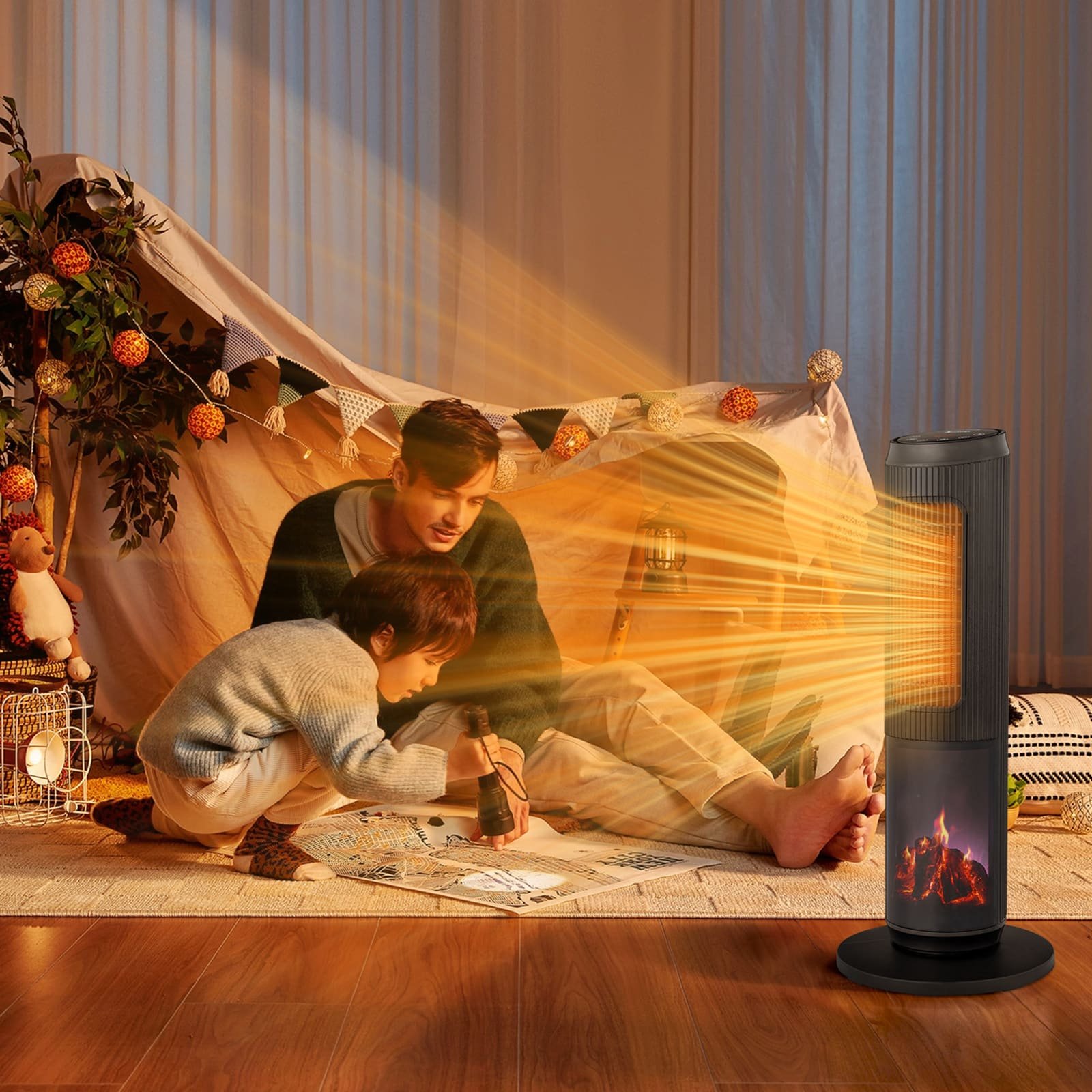 Premium Electric Patio Heater 25Inch - Image 4